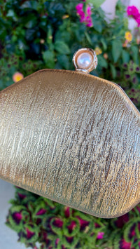 Pearl Clasp Clutch