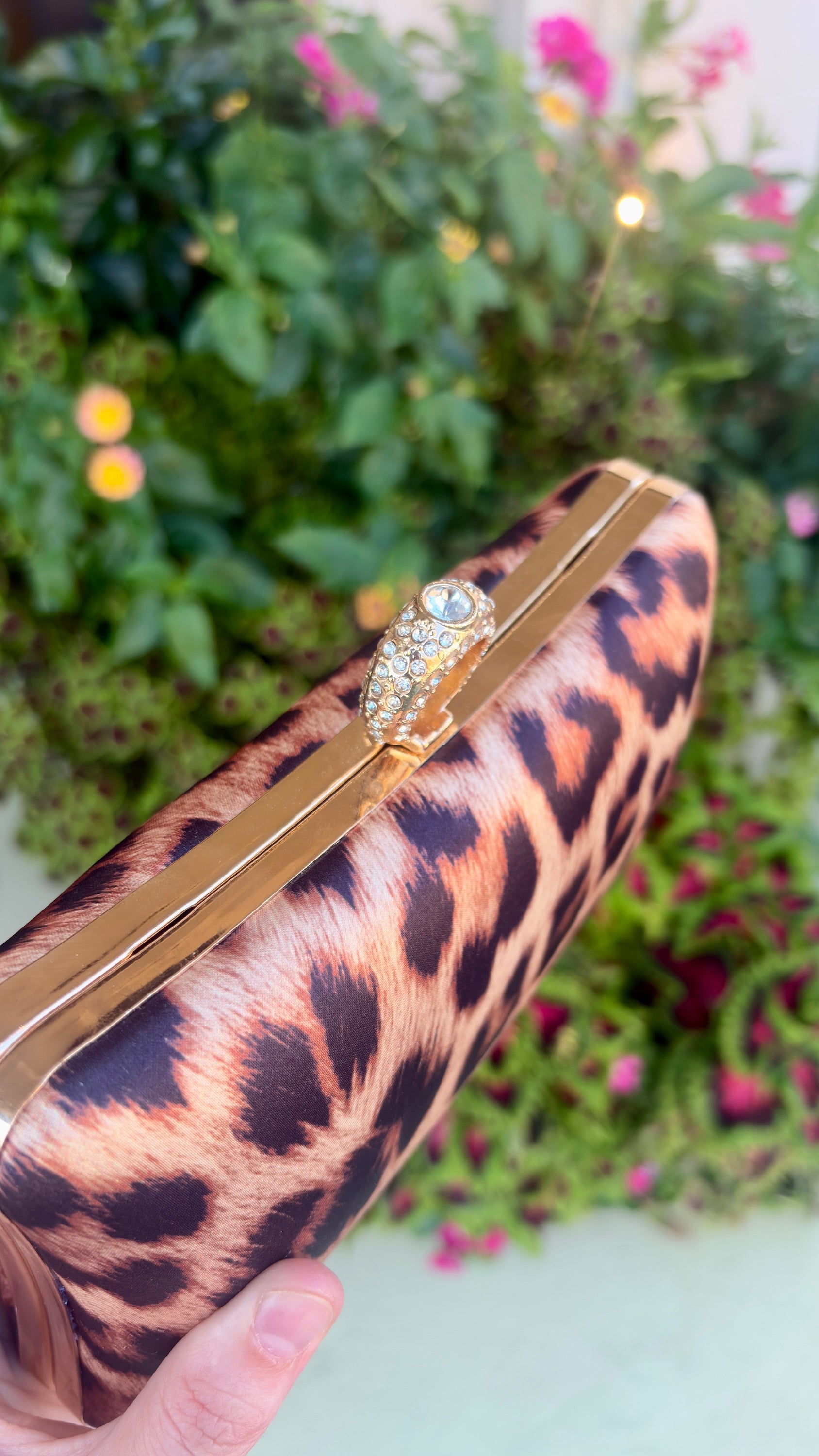 Leopard Ring Clutch