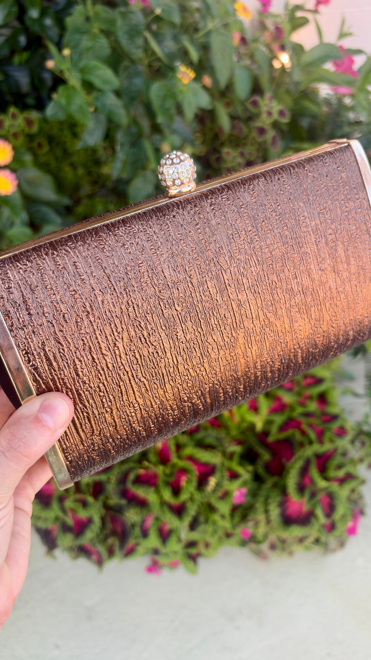 Crystal Clasp Clutch