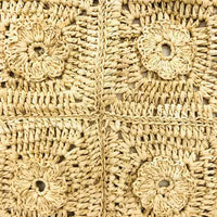 Mimi Crochet Straw Crossbody