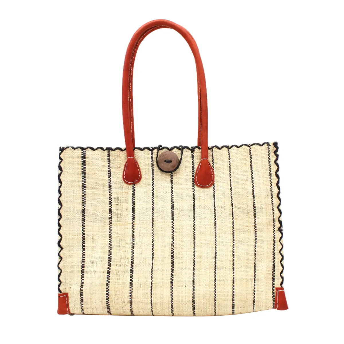 Zafran Raffia Bag (Natural)